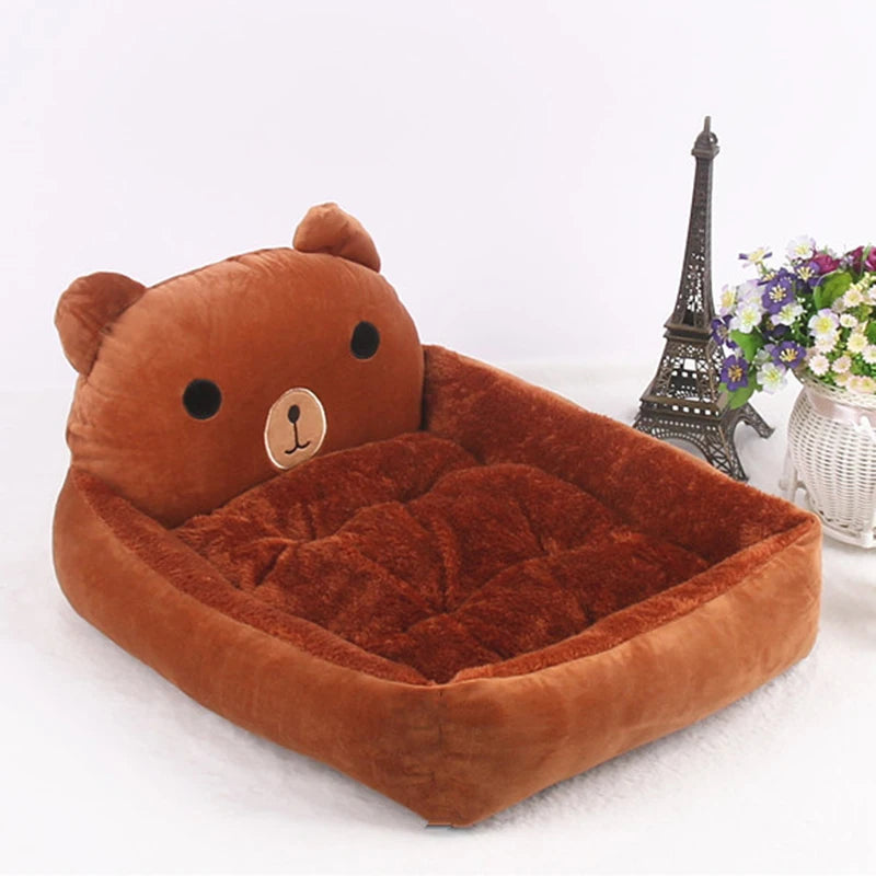 Fluffly Dog Cartoon Bed - Various Characters To Pick From