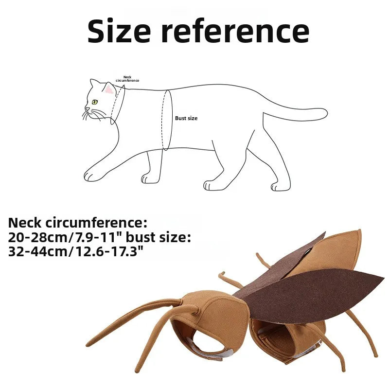Funny Pet Cockroach Costume