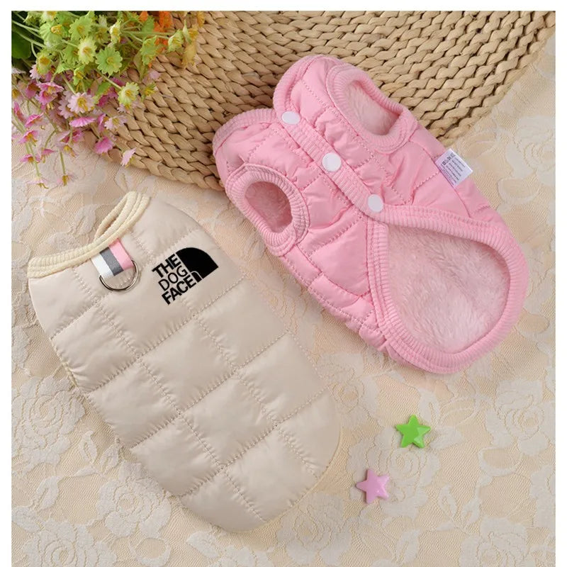 Designer Trendy Dog Clothes Winter Warm Pet Coat