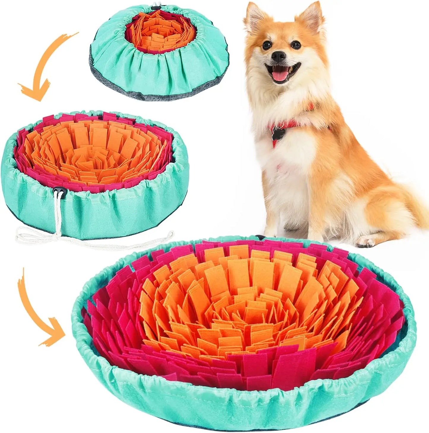 Pet Snuffle Mat for Dogs, Interactive Feeding Game