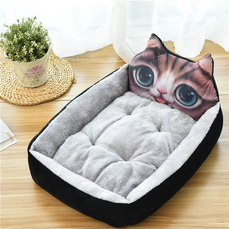 Fluffly Dog Cartoon Bed - Various Characters To Pick From