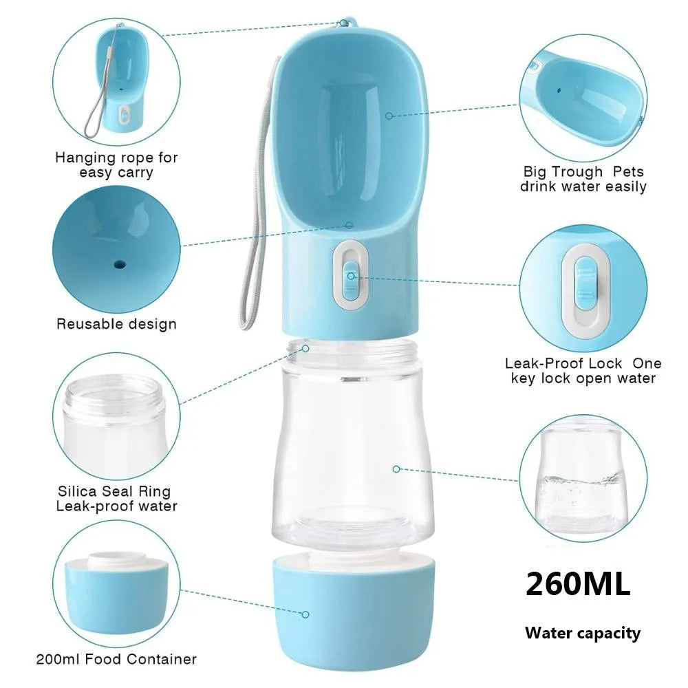 Portable Drinking Water & Food Bowl