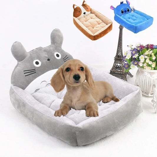 Fluffly Dog Cartoon Bed - Various Characters To Pick From