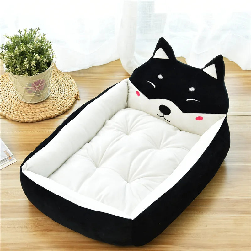 Fluffly Dog Cartoon Bed - Various Characters To Pick From
