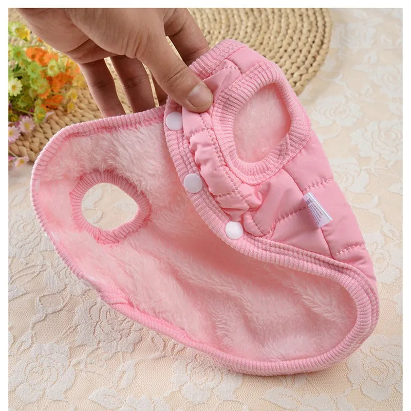Designer Trendy Dog Clothes Winter Warm Pet Coat