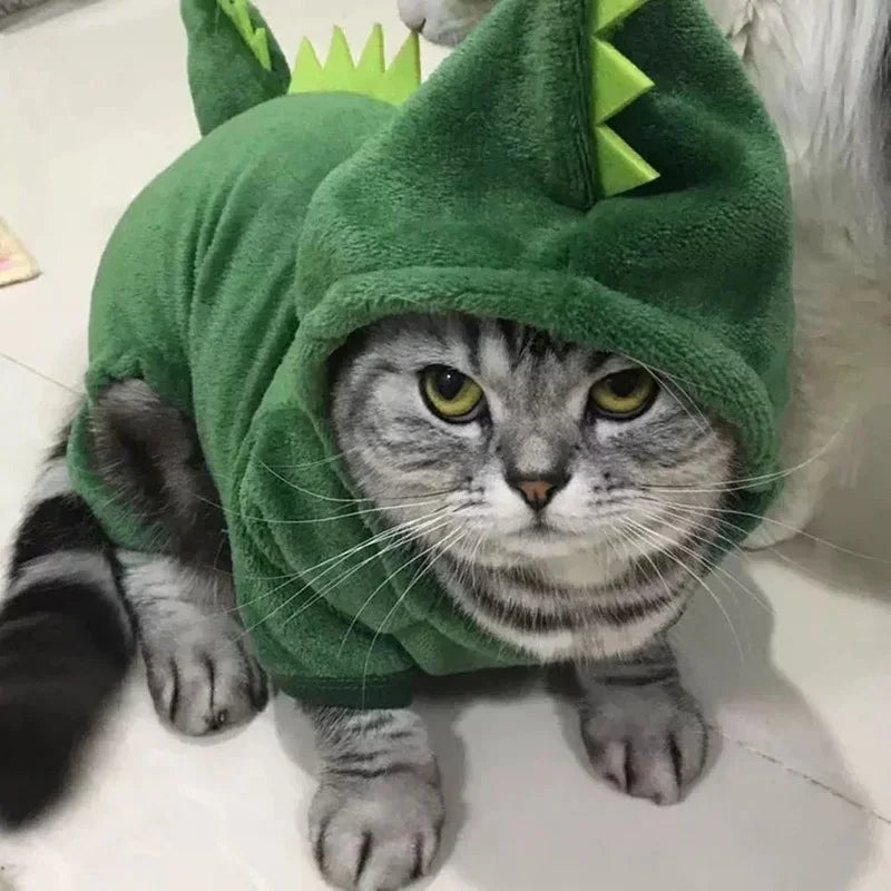 Pet Dinosaur Cosplay Fleece Costume