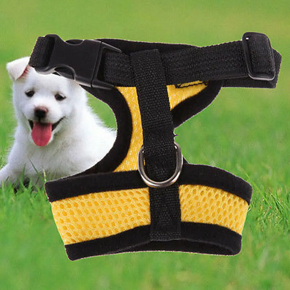 Dog Puppy Breathable Mesh Harness