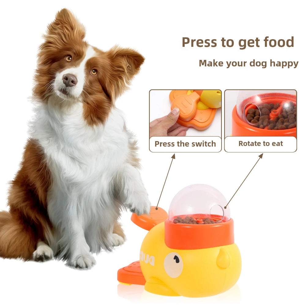Pet Snack Feeder Dog Food Dispenser