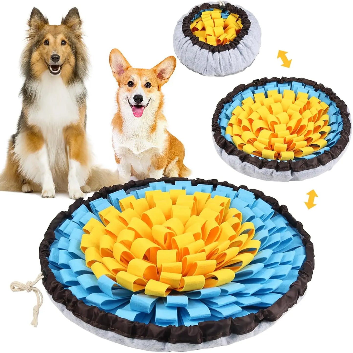 Pet Snuffle Mat for Dogs, Interactive Feeding Game