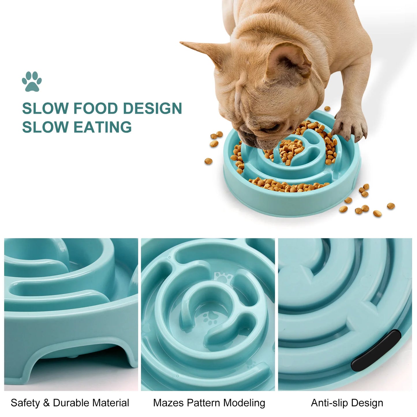 Pet Slow Feeding Puzzel Bowl