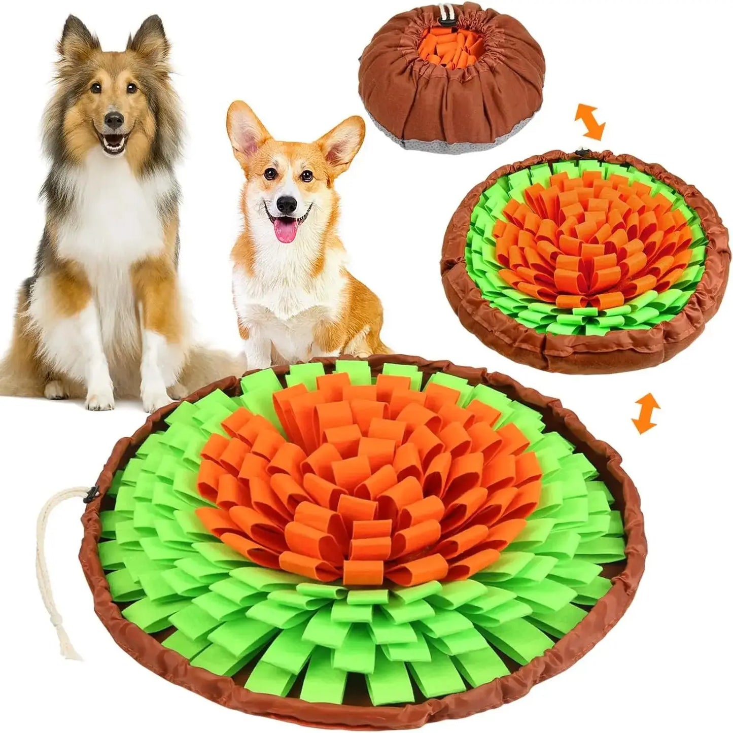 Pet Snuffle Mat for Dogs, Interactive Feeding Game