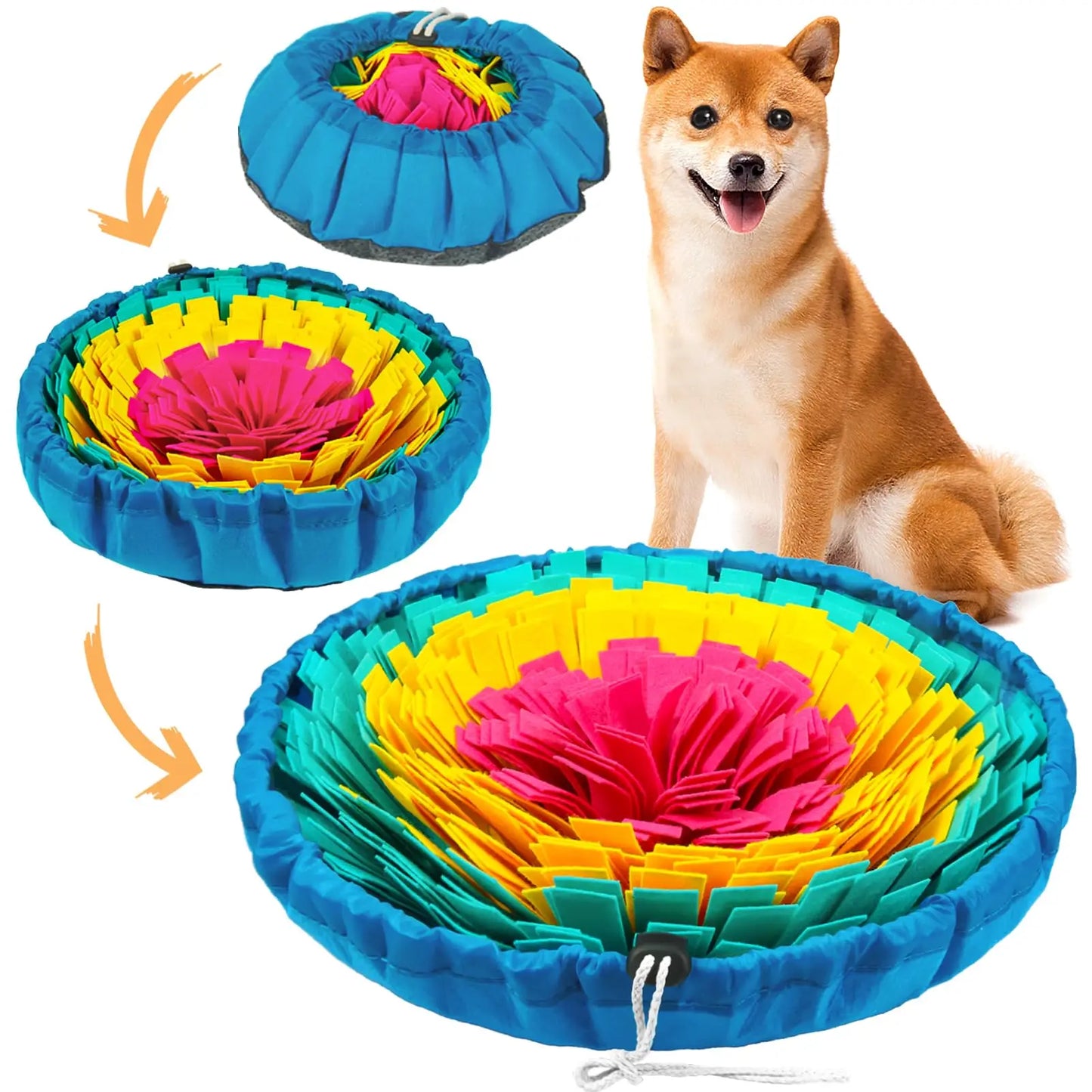 Pet Snuffle Mat for Dogs, Interactive Feeding Game