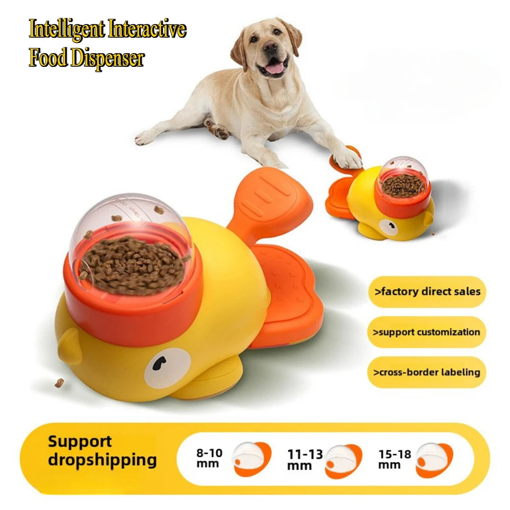 Pet Snack Feeder Dog Food Dispenser