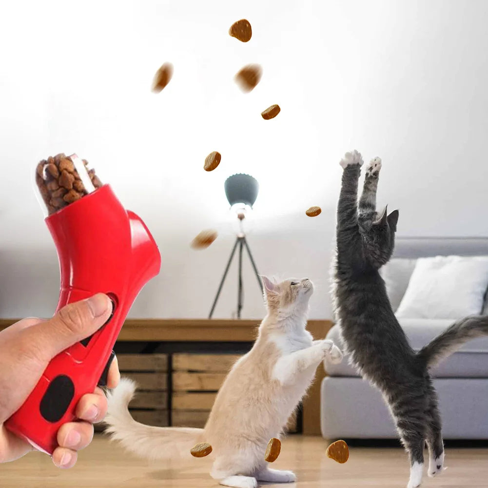 Interactive Pet Treat Launcher