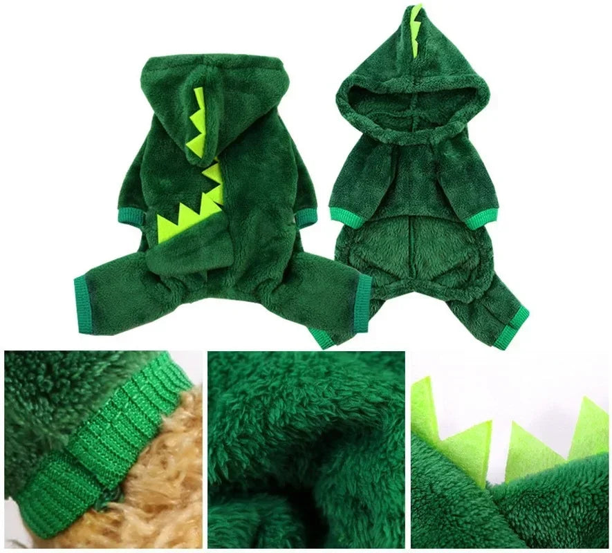 Pet Dinosaur Cosplay Fleece Costume