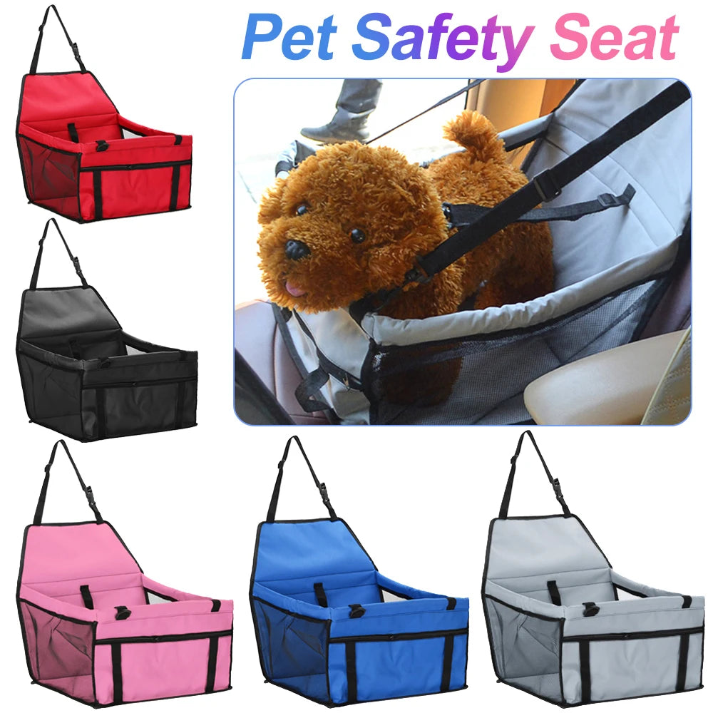 Folding Waterproof Pet Car Seat