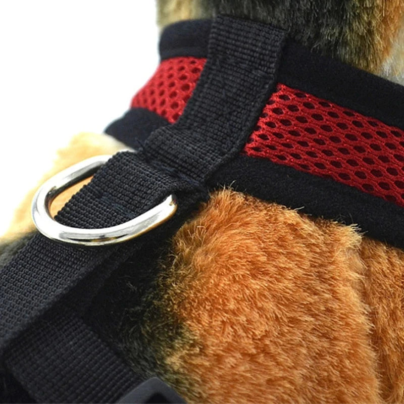 Dog Puppy Breathable Mesh Harness