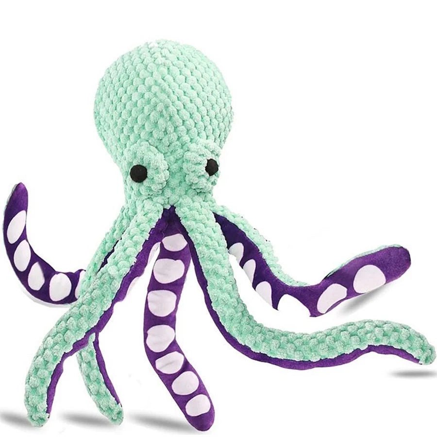 Pet Plush Octupus Toy