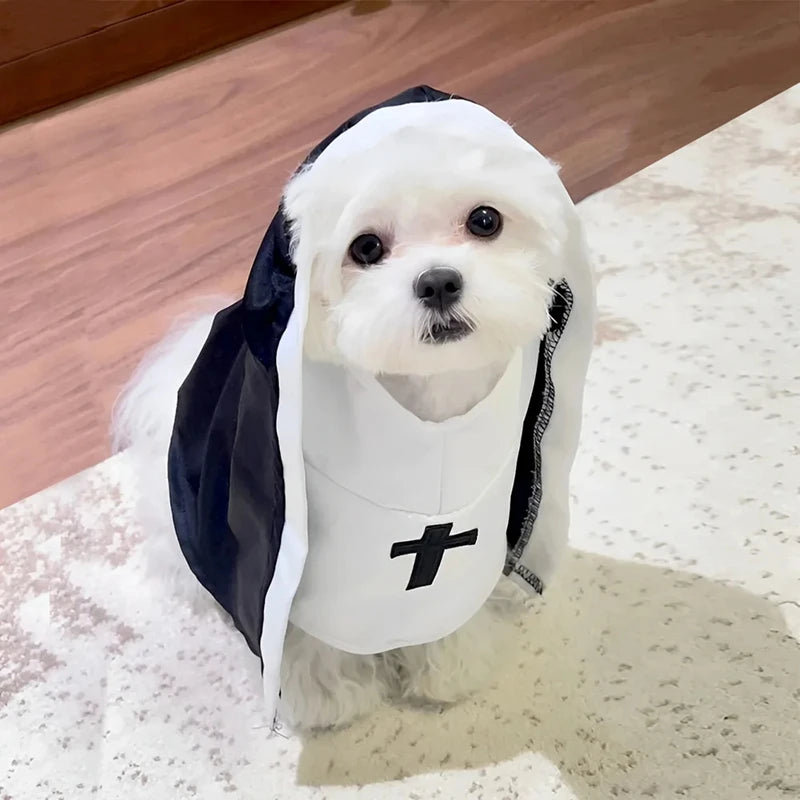 Funny Pet Nun Habit Cosplay