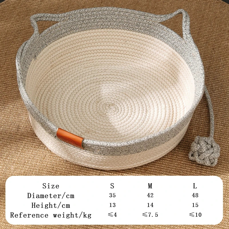 Pet Woven Basket