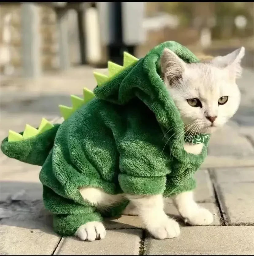 Pet Dinosaur Cosplay Fleece Costume